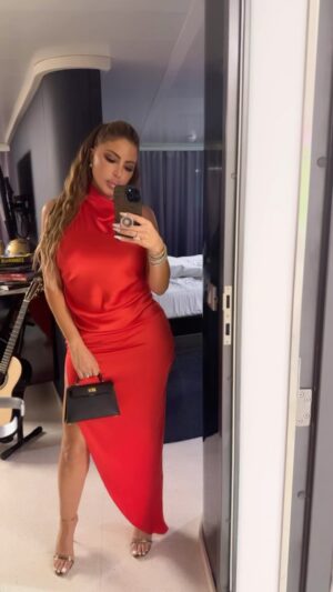 Larsa Pippen Instagram - Is red my color I can’t decide?