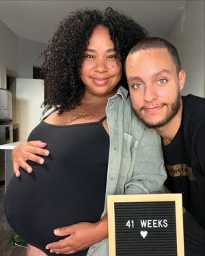 Latonya Williams Instagram - 🎀Ivaya Lorelli Smith🎀

At 41 weeks pregnant and 2 days, on September 11th, our little 8.1 lb baby girl was born - she waited for her Daddy’s birthday 💝

We were doing our best the day before to max out my oxytocin and put me into labour - turns out a bowl of pho did the trick 🍜

It was a wild ride overnight - I don’t know if there’s anything that could have prepared us for how intense this experience was going to be 🤯 But my midwife knew exactly what to do (even when things went a little sideways after her birth) and my man quickly figured out how to be all the support I needed to have the unmedicated birth I had planned. 

And now all is well. We are resting and healing and snuggling. I had my mom here nursing me back to strength while I nursed my new baby girl and she just left me with a fridge and two freezers full of food 🥰.

I am so grateful. This is life 💕

#ididthat #naturalbirth #unmedicatedbirth