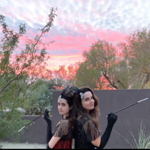 Laura Marano Instagram - Happy birthday to the best costume partner in the world!!!! @vanessamarano is truly the most wonderful person and sister…and genuinely has the best costume ideas of all time. I’m not sure if she was born with that talent because she’s a Halloween baby or if it was something she acquired over the years, but it’s a skill I take advantage of every year!!! Everyone say happy birthday to Vanessa!!!!