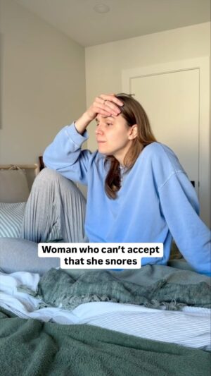 Laura Ramoso Instagram - It’s not who I am 😴
.
.
.
.
.
#snore #snoring #snorer #stopsnoring #snoringaway #sleep #sleeping #sleephygiene #sleeptips #sleeptime #sleeptight #insomnia #snores #sleepapnea #apnea #snoringwife #snoringhusband #discover #relatable #pov #midtwenties #sleepmemes #satire #deviatedseptum