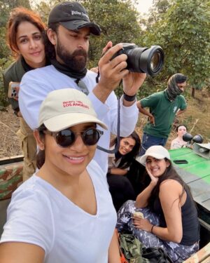 Lavanya Tripathi Instagram - New Year in the heart of Tipeshwar’s jungle taught me the true essence of survival..quiet strength, fierce focus, and the beauty of living with purpose…

Watching the tiger move through the wild, I learned to embrace the power of doing things my way, protecting what matters most, 
This year, I step into the world like a tigress•• fearless, unapologetic ! 🐯 
.
.
.
 love and positivity ❤️

I would also like to thank Salman, our naturalist, for beautifully showing us the jungle and the tigers 🐅 ✨