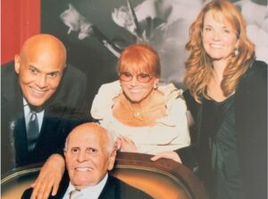 Lea Thompson Instagram - This is a week. Our beloved matriarch Pam had a stroke and passed away a few days later and before we could completely comprehend, the tragedy of the LA fires overwhelmed us.  Today we laid her to rest. My mother-in-law lived with us for the better part of 10 years. We took care of her many heath needs and she listened to our stories. And I will miss her for the rest of my life. She was a survivor of scleroderma, cancer, sepsis, blood clots, heart problems and wounds. But her spirit kept us on our toes. Her humor made her so lovable. As you can see she had a loving family and we are so grateful she got out before LA caught on fire. Mother of my husband. Grandmother to my fierce daughters. I hope you know you left your mark, Pam. You were loved.