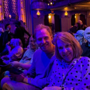 Lea Thompson Instagram - Who knew 39 years ago that we would be meeting up to celebrate the opening of the #backtothefuture musical on #hollywoodblvd it was fantastic. I got a little teary eyed when #BobGail introduced me. And the lovely actress @zanberube who played Lorraine was fabulous and the rest of the cast were amazing. The whole show is so fun. I guess because we are close to 40 now you will be seeing lots of these celebration posts. Thank you #bttf fans are the very best.  Also I understand that as director with 20 years experience, my camera work needs work. I did score points with my son in law and his awesome mom Linda. #inlawshouse