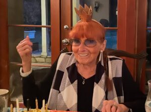 Lea Thompson Instagram - This is a week. Our beloved matriarch Pam had a stroke and passed away a few days later and before we could completely comprehend, the tragedy of the LA fires overwhelmed us.  Today we laid her to rest. My mother-in-law lived with us for the better part of 10 years. We took care of her many heath needs and she listened to our stories. And I will miss her for the rest of my life. She was a survivor of scleroderma, cancer, sepsis, blood clots, heart problems and wounds. But her spirit kept us on our toes. Her humor made her so lovable. As you can see she had a loving family and we are so grateful she got out before LA caught on fire. Mother of my husband. Grandmother to my fierce daughters. I hope you know you left your mark, Pam. You were loved.