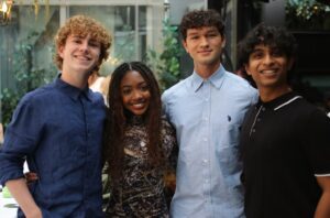 Leah Sava Jeffries Instagram - Yk I love these people like my family🫶🏽❤️…
I’m definitely going to be looking back at these❤️ 

#pjofamily

Photos by: @duayanpamela