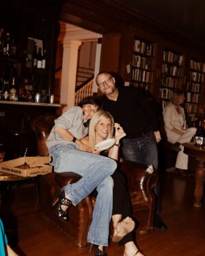 Leanne Ford Instagram - “On a recent crisp, autumn evening in Pennsylvania, close friends and loved ones gathered at Leanne Ford’s home to celebrate the launch of her first-ever (believe it or not!) design book. “ — by @bykellyallen from @housebeautiful 

I was supposed to do a beautiful fancy book launch party in New York City — which, let’s be honest, would have been wonderful. But ultimately I wanted to celebrate THIS book in THIS home — the space that it was about — among incredible neighbors and long time friends and my family — in jeans and a sweatshirt. And it was perfect. 

And let me tell you, martinis on a Monday turns out to be a great idea! (I only wish I had more of my Sewickley friends numbers to invite you all! Guess I’m gonna need to have another Monday party!!)

// #LeanneFordInteriors #TheSlowDown shot by @sarahbarlow for @housebeautiful