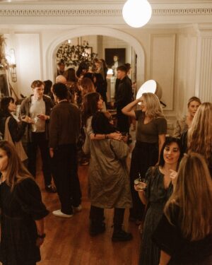 Leanne Ford Instagram - “On a recent crisp, autumn evening in Pennsylvania, close friends and loved ones gathered at Leanne Ford’s home to celebrate the launch of her first-ever (believe it or not!) design book. “ — by @bykellyallen from @housebeautiful 

I was supposed to do a beautiful fancy book launch party in New York City — which, let’s be honest, would have been wonderful. But ultimately I wanted to celebrate THIS book in THIS home — the space that it was about — among incredible neighbors and long time friends and my family — in jeans and a sweatshirt. And it was perfect. 

And let me tell you, martinis on a Monday turns out to be a great idea! (I only wish I had more of my Sewickley friends numbers to invite you all! Guess I’m gonna need to have another Monday party!!)

// #LeanneFordInteriors #TheSlowDown shot by @sarahbarlow for @housebeautiful