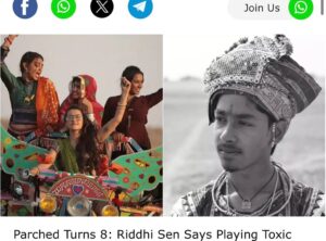 Leher Khan Instagram - Eight years have gone past, Parched remains increasingly relevant . The very fact that it remains relevant makes one feel hopeless and hopeful at the same time . Writing this post in a time when a female doctor was killed while she was at her job or five year old girls studying in a school in Badlapur are sexually harassed, each passing day we are moving backwards as a species by denying basic rights to our fellow species, we are still immersed in gender inequality in our day to day lives, thus Parched still retains its relevance . But at the same time, I feel relieved and hopeful that there are filmmakers like Leena Yadav who dares to make a films like Parched in a film industry immersed in promoting gender stereotypes and rape culture for decades. 

Parched isn’t just a film , it’s a language of protest and outrage and ‘no’ in the face of an industry which has been injecting the poison to a large section of an uneducated/educated society and normalised the ‘wrong’ till the point we can’t even register it. Also, I am thankful to Leena Yadav and her incredible team of actors and technicians for creating a rare work atmosphere. Playing ‘Gulab’ helped me identify the virus of Patriarchy within myself which i consciously and unconsciously failed to recognise and I’m still struggling to eradicate , but, playing Gulab in Parched helped me rectify the ‘root’ of the problem within myself , promoted me to embark in a journey as an actor and human being, realising the impact of the cognitive coexistence of both can only create sensible art ! 

Thank you Subhash K Jha for this . (read the full article in the story)
@leharkhan , @leenaclicks