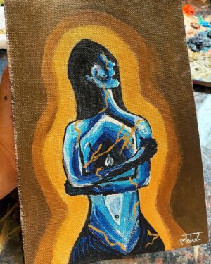 Leher Khan Instagram - Well you told me about my flaws and I thought to paint them gold. Only so you could see them clearly. ✨