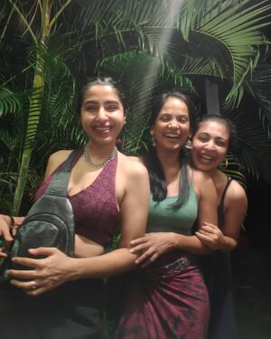 Leona Lishoy Instagram - Some moments are meant to be a little blurry!
.
.
#july2024 #goawithmygirls
