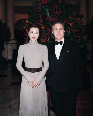 Li Bingbing Instagram - A very Ralph night 
#VeryRalph
#RalphLauren