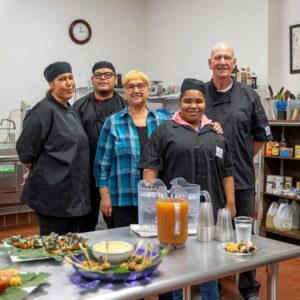 Lidia Bastianich Instagram - I had an amazing time visiting The Viscardi Center in Albertson.  Celebrity chef Lidia Bastianich visited Albertson-based The Viscardi Center.  I was there to see their Culinary Skills training program firsthand.  It introduces both young people and adults with disabilities to hospitality career opportunities, from commercial and noncommercial food service to jobs in the front and back of house.  The results are truly remarkable - and life-changing!
Repost from @viscardicenter
•
“Celebrity Chef @lidiabastianich visited The Viscardi Center to learn more about our Culinary Skills Training Program and share her wisdom with its participants. Chef Lidia reminded us that “feeding people is very important.” “
Read more about my “menu” of tips to those entering the industry and how I came to love cooking - link in my bio. 
 
#LidiasRecipes #LidiasItaly #LidiasKitchen  #LidiaBastianich #ItalianFood #viscardicenter