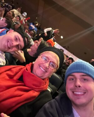 Lidia Bastianich Instagram - With my boys at MSG, Knicks game, will keep you posted on the scores