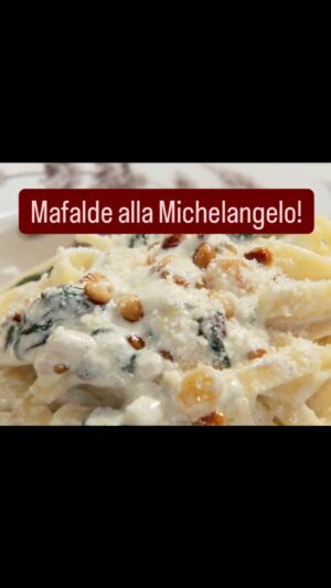Lidia Bastianich Instagram - I love this rich, creamy pasta dish, perfect for a cold, winter weekend - and it has an interesting history. Once, during my many years researching Italian recipes, I found a spinach dish that was attributed to Michelangelo. It contained raisins and pignoli along with the braised spinach. It seemed natural for me to build upon those basic pedigree ingredients and make this delicious pasta dish. Link to recipe and full video in my bio. Buon Appetito!
#LidiasRecipes #LidiasItaly #LidiasKitchen  #LidiaBastianich #ItalianFood #FromLidiasTableToYours #lidiassoundtrack