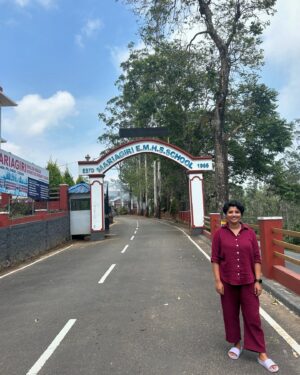 Lijomol Jose Instagram - A revisit to my school after 15 years. 10.05.2024.

Special appearance in the video: @akhil_zonu_ 
📹 📸: @anzarulla @anupsp @akhil_zonu_ 

#ᴍᴀʏ2024 #adaytoremember #peermade #mariagirischool