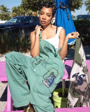Lil Mama Instagram - December 13th 2024 
@alphastyle.official Resort Collection & United Society Core Line is HERE‼️💜💕

Shop @alphastyle.official and use my 30% OFF Code: MAMA30

Hair: @lilistouch 
Make Up: @vaniteasetcosmetics 
Photography: @paoloregis