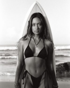 Lilliana Bowrey Instagram - 1 or 2? 

Film by @maxmatissek 
Bikinis - @billabong_womens_australia 
Necklace - @atoleajewelry