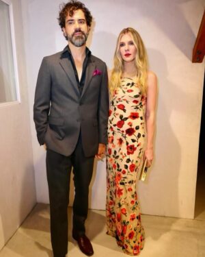 Lily Rabe Instagram - One Week After… The Night Before in @Rodarte 🥀
Styling by @leithclark 
Makeup (and 📷) by @danadelaney 
Hair by @cameron.rains 
💍 by @anitakojewelry 
👛 by @carolinaherrera 
👠 by @ginashoesofficial