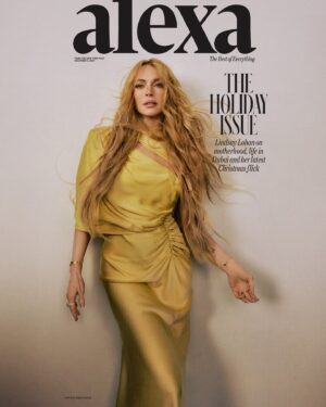 Lindsay Lohan Instagram - Had a lovely time on this shoot! Thank you @gregswalesart and my team for a fun day and everyone at @alexa_nypost 

Stylist: @anahitaglitters
Hair:  @daniellepriano
Makeup: @kristoferbuckle 
Nails: @enamelle 
Photo Editor: @jessicahober
Talent Booker: @thelifeofthepatty
Writer: @Sarafstewart
Fashion Assistants: @jena_beck, @megpowerss, kruserkristi
On-Set Assistant: @t_christine_531