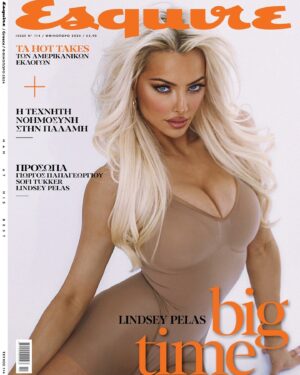 Lindsey Pelas Instagram - My cover with @esquiregr 🥹 this was so much fun to shoot! What a dream ✨

Thank you so much Esquire and thank you for the interview @georgesats 
Shot by @perazna , glam by @madridglow , @jennlagron 
Check out the full interview (translated from English): 
https://esquire.com.gr/girls/33790/lindsey-pelas-mia-stagona-ellinida-apo-to-los-angeles