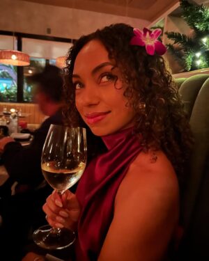 Logan Browning Instagram - happy new year 🌺🌝

2024 felt emotionally restful - like flipping through my old school notebooks & seeing everything in my life up to now. little moments of wow you were impressive or aw bless your little heart. so grateful for every moment of this wonderful life. • I welcome 2025 with big, beautiful, possible dreams for this year and ones to come. One step at a time, ready to fill some notebooks.