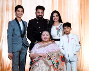 Madhumitha Instagram - #happy #newyear #2025 from #us to #you #all 🥂🎂🥳💞 

#sivamadhu #family