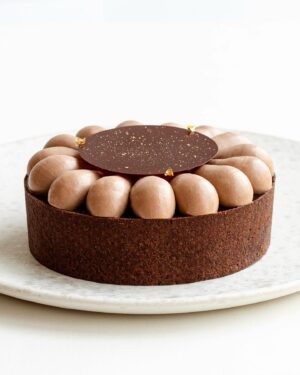 Maja Vase Instagram - Chocolate coffee ice cream tart ☕️🍫🍦🤎 Soo creamy, crunchy, fudgy, crispy, and cold ✌🏻 Send a 🤎 for recipe and support!