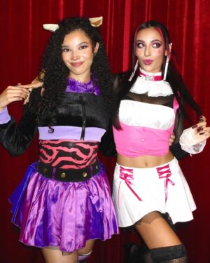 Malia Baker Instagram - Don’t you wanna be a monster too? Duh duh duuudududuDUH! 🩷💜🖤
