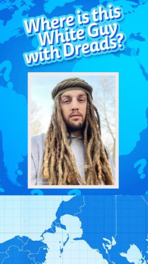 Mamrie Hart Instagram - where in the world is this white guy with dreads?

#aftermidnight #taylortomlinson #gameshow #geography @mametown @kurtbraunohler