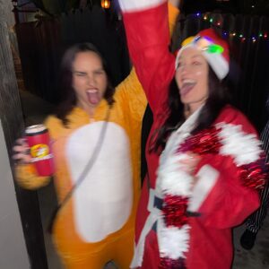 Mamrie Hart Instagram - For someone who’s not a Christmas person, this weekend went HARD. I cookie swapped. I toy drove. I live-streamed. I….. need a nap.