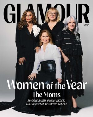 Mandy Teefey Instagram - Meet the Moms! Maggie Baird, Donna Kelce, Tina Knowles, and Mandy Teefey are Glamour’s Women (and mothers!) of the Year. ✨

Between them they’ve raised Billie Eilish and Finneas O’Connell, Travis and Jason Kelce, Beyoncé and Solange Knowles, and Selena Gomez—some of the greatest icons and champions of our time. Now we give them the credit, and honors, they deserve. At the link in bio, read as these moms open up about the realities of raising children in the spotlight, their own significant achievements, and the lessons they’ve learned along the way. #GlamourWOTY

Writer: Samantha Barry @sambarry 
Photographer: Danielle Levitt @daniellelevitt
Stylist: Kat Typaldos @kattypaldos
Hair for Maggie Baird and Donna Kelce: Nelson Vercher @nelsonvercher
Makeup for Maggie Baird and Donna Kelce: Eden Lattanzio @becomingeden
Hair & Makeup for Mandy Teefey: Emily Dawn @iamemilydawn
Hair for Ms. Tina: Nakia Rachon @nakiarachon
Makeup for Ms. Tina: Armando Kole @kole_mua
Production: Isaac Feria