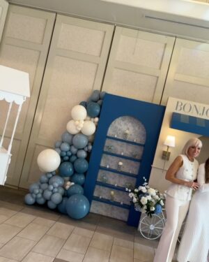 Margaret Josephs Instagram - Oops she did it again…💙✨The best day celebrating bebe Fuda!! @rachelfuda 🍼🩵👶🏻
#babyshower