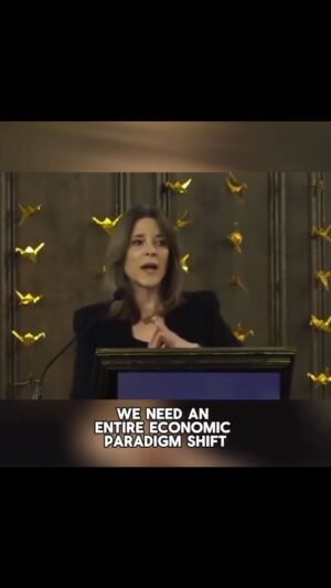 Marianne Williamson Instagram - It’s time to have bigger conversations that aren’t Left or Right, but simply human. An economy is here to serve people; people aren’t here to serve the economy. That should be something we agree on no matter our politics.

The election is over. A new administration is about to begin. It’s time to dig deep into our souls and discern our deeper values. This doesn’t have to be a time of anger and fear. It can be a time of excitement and love.