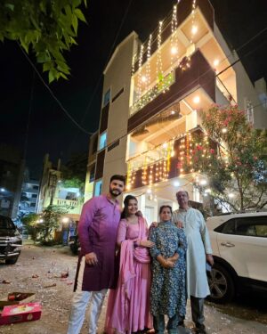 Marina Abraham Instagram - Wishing everyone a sparkling Diwali filled with love, light, and joy of togetherness ! Let's illuminate our lives and hearts together! 🪔💖 🧿

#DiwaliCelebration #LightUpYourLife #FestiveSpirit #happydiwali #togetherness #love