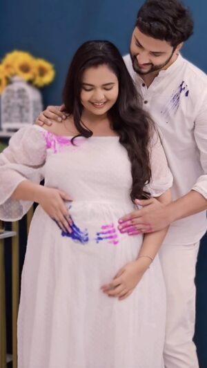 Marina Abraham Instagram - A tiny heartbeat, a love so true,
A precious journey, beginning a new.
A miracle grows with each passing day,
Bringing joy in every way 🥰🧿

Wishing you all a Very Happy New Year ✨💫

#couplegoals #trendingnow #creatingmemories #trendingreels #couplereels #pregnancy #newyear2025 #love #blessings #joy
