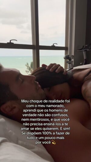 Marina Ferrari Instagram - Hoje é o dia dele, 2.7 do meu amor, que chegou na minha vida com uma energia única, sem igual. Te acho lindo, prestativo, humilde, trabalhador, carinhoso, fitness e me trata igual uma princesa,do jeitinho que sempre quis! Parabéns GU, você é especial demais, você é iluminado, te desejo o mundo de coisas boas, te amo!!!