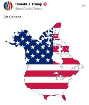 Marjorie Taylor Greene Instagram - It’s beautiful!

And the add the Panama Canal, which we should have NEVER lost in the first place!!! 

Oh and we love Greenland!!