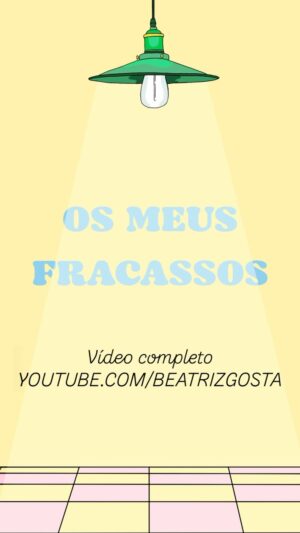 Marta Bateira Instagram - #31 OS MEUS FRACASSOS
Vídeo Completo: 
youtube.com/beatrizgosta
✍️ @mfranciscalopes 
🎥 @done84 
E os vossos fracassos mais refundas?? Contem-me tudo, não me escondam nada!!! 🫣🫂💞 #sódeusmepodejulgar