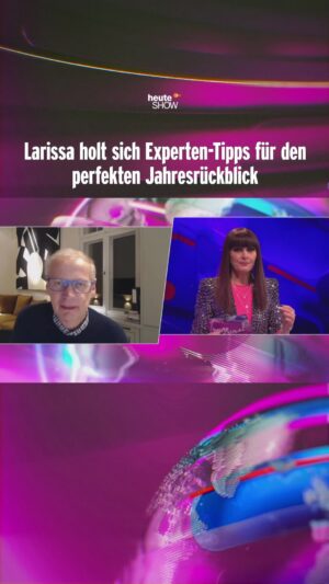 Martina Hill Instagram - Er muss es ja wissen! 
Ob Larissa die Tipps umgesetzt bekommt, seht ihr um 23:25 Uhr im ZDF oder jetzt schon in der Mediathek und auf unserem Youtube-Kanal! #heuteshow