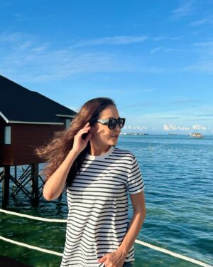 Maya Karin Instagram - Miss the sunny days of Sabah..
#samporna #sabah #malaysia