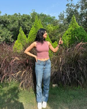 Medha Rana Instagram - A weekend that was w my bestie 💛🌱🐿️🦋☀️
This was @bikrambagh_nahan 🍀