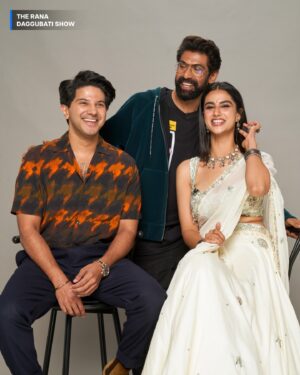 Meenakshi Chaudhary Instagram - Ending the year on the perfect note with them in your watchlist 😉 

#TheRanaDaggubatiShowOnPrime, new episode every Saturday

@thespiritmedia