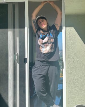 Megan Stalter Instagram - 🌈🌹🪽🥲💞2024🏡🐈🐕🐇🌹 I love my friends my animals my family God and my perfect amazing girlfriend who has stood by my side and supported me through everything thank God for my pretty perfect angel princess 🪽💞🌹