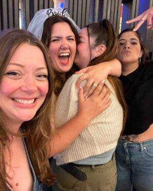 Megan Stalter Instagram - 🌈🌹🪽🥲💞2024🏡🐈🐕🐇🌹 I love my friends my animals my family God and my perfect amazing girlfriend who has stood by my side and supported me through everything thank God for my pretty perfect angel princess 🪽💞🌹