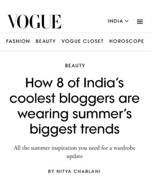 Megha Bajaj Instagram - This one’s a reminder post for myself. This is where I reset. 
A reminder of how far I’ve come, how much I’ve accomplished, how grateful I am for how good the universe has been to me. 
I’m so driven and hardworking that I just can’t slow down, and I often find myself being so damn hard on myself even when I’ve burned out that I can’t bear to see my goals not align with my timelines. 
So this one’s a note to myself to remember to be easy on me, to remember to stop and see how many of my ‘then’ dreams I had come true for me and if I could just calm down and go about my process and believe- I’ll have my ‘now’ dreams all work out for me too. 
And because when you’re constantly running you totally miss seeing how far you’ve come and how much you’ve grown, sometimes it’s a good idea to just stand still and look over your shoulder and admire the beauty of the life you’ve lived and the experiences you’ve gained, the lives you touched and the world you built. 
And then my loves, then you hit reset and march on forward 💫

Published in @vogueindia @voguemagazine 
Written by @nityachablani 🖋️