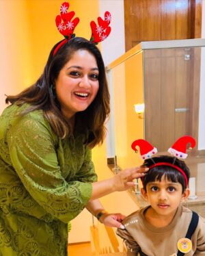 Meghana Raj Instagram - 🎄🎁🥮🦌☃️❄️🔔🌟 
Merry Christmas! ♥️