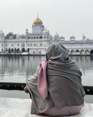 Meghna Gulzar Instagram - Shukar. 
ੴ

Thank you for the 📷 @vijayganguly