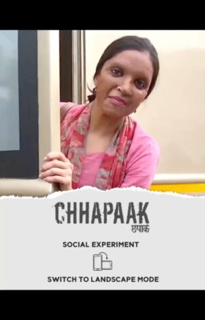 Meghna Gulzar Instagram - But... do you SEE..? A Social Experiment by team Chhapaak. #Chhapaak in theatres this Friday. Link in bio
 @deepikapadukone 
@vikrantmassey87 @atika.chohan 
@shankarehsaanloy #Gulzar @foxstarhindi 
@_kaproductions 
@mrigafilms