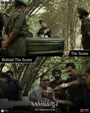 Meghna Gulzar Instagram - The scenes you love, each infused with hard work, dedication, and heartfelt passion.

#Samबहादुर in cinemas now!

Book your tickets! Link in bio!

#SamIsHere #SamBahadur 

@vickykaushal09 @sanyamalhotra_ @fatimasanashaikh @ronnie.screwvala @mohdzeeshanayyub @neerajkabi @realgovindnamdev @aanjjan.srivastav @bhavani.iyer @ishantanus @rsvpmovies @maharrshshah @zeemusiccompany