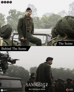 Meghna Gulzar Instagram - The scenes you love, each infused with hard work, dedication, and heartfelt passion.

#Samबहादुर in cinemas now!

Book your tickets! Link in bio!

#SamIsHere #SamBahadur 

@vickykaushal09 @sanyamalhotra_ @fatimasanashaikh @ronnie.screwvala @mohdzeeshanayyub @neerajkabi @realgovindnamdev @aanjjan.srivastav @bhavani.iyer @ishantanus @rsvpmovies @maharrshshah @zeemusiccompany